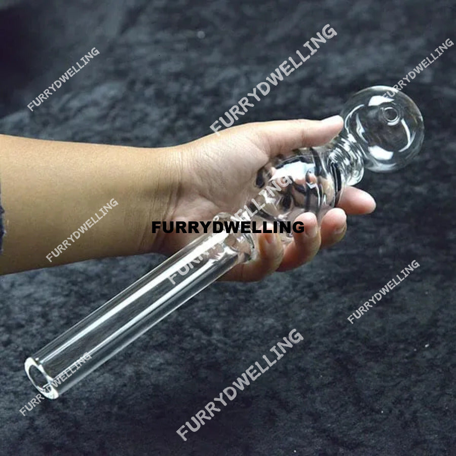 Jumbo Dual Bubbles Oil Burner Pipe Smoking Pipes Dwe74 11 Inch Big Size With A Fantastic Capacity
