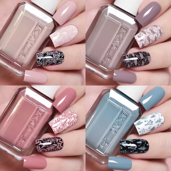 11ml 24 Colors Nail Stamping Polish Gold Silver Nails Art Varnish for Stamping Plate DIY Nail Printing Polish Nail Art ToolsM240814