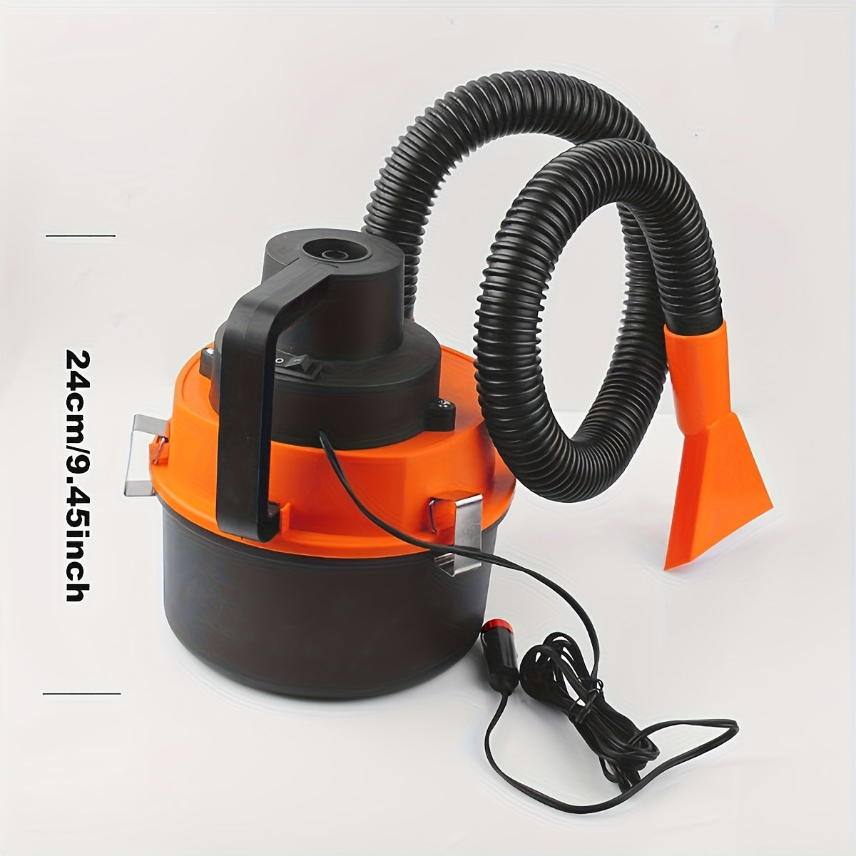 TEMU Vehicle-mounted Suction-blowing Bucket Vacuum Cleaner Packaging Upgrade Car Portable Tool Drum-type Large-capacity Vacuum Cleaner Car Interior