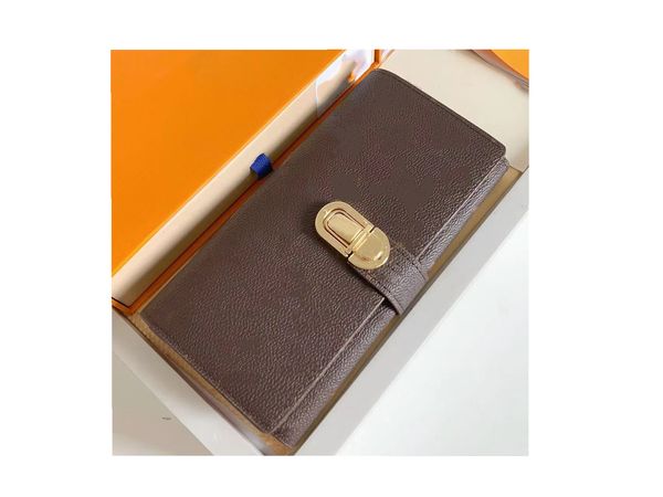 high quality Luxury Designer Purse Fashion Wallet Leather Wallets Credit Card Holders Tote Coin Purses With Box Dust Bag