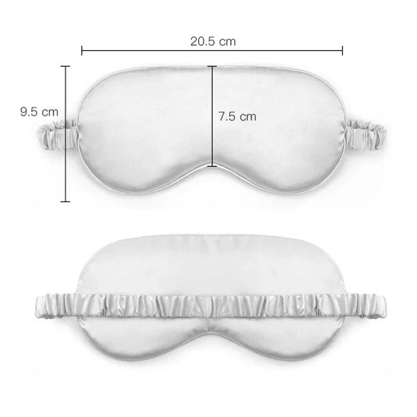 2024 NEW Imitated Silk Patch Shading Sleep Mask Eyepatch Travel Relax Cover Eyeshade Health Sleeping Shield Eye Care Tools