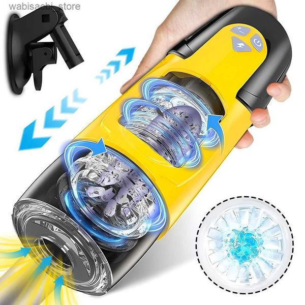 Other Health Beauty Items Automatic Masturbators Cup with 7 Thrusting Rotating for Penis Pump Stimulation Electric Pocket Pussy Stroker Adul