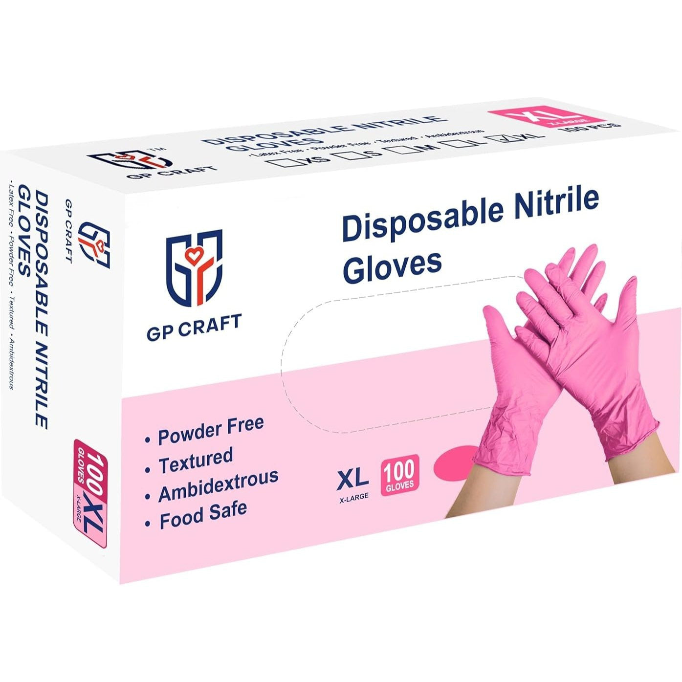 TEMU Disposable Latex-free For Cooking Cleaning Outdoor Household Pet Care Gloves Powder Free Disposable Latex Free (100-ct Box)