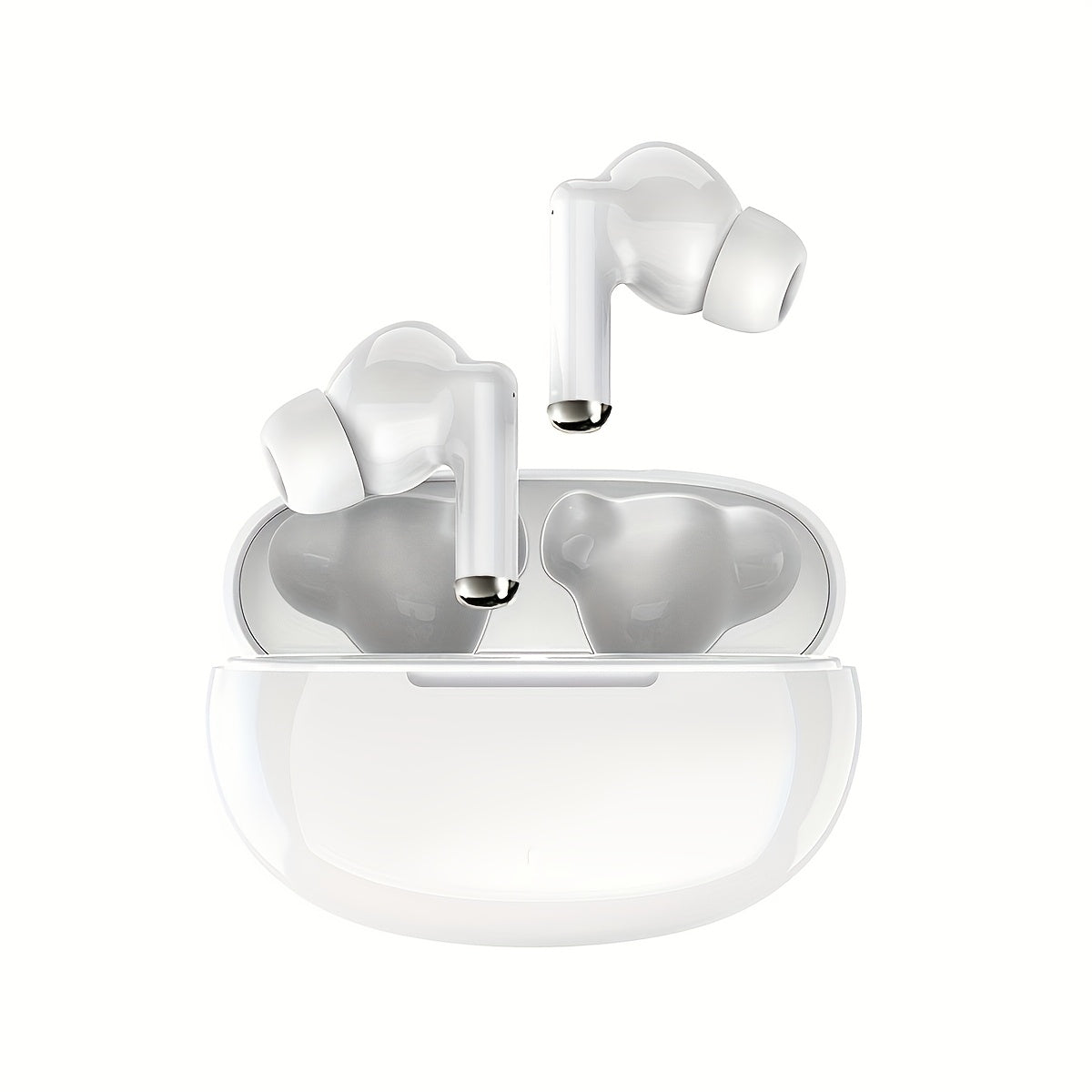 TEMU Tws Wireless Headphones Earbuds - True Wireless , For , Hifi Sound With , Acc Stereo Hd Calling - Compatible For Iphone & For , Ideal For Sports