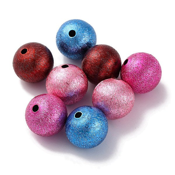 Perles en laiton peintes par pulvérisation pour placage de crémaillère