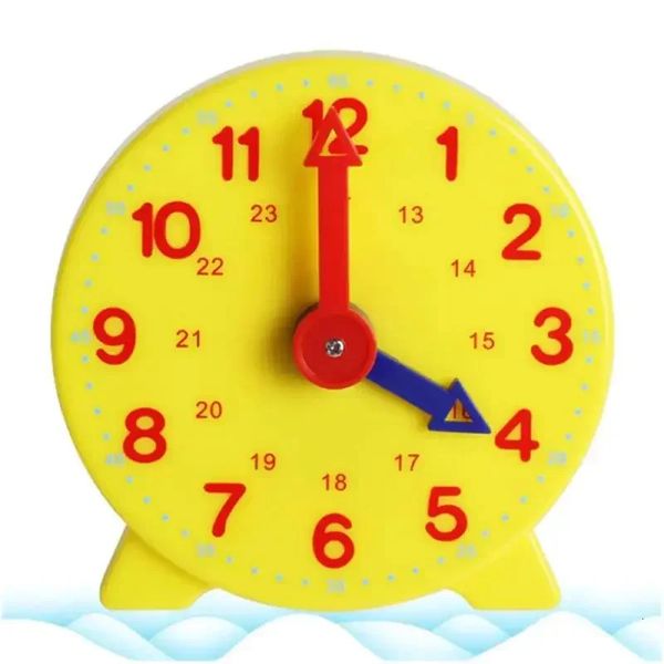 Montessori Time Teaching Clock Student Math Skill Demonstration Model Early Education Learning Resources For School 241028