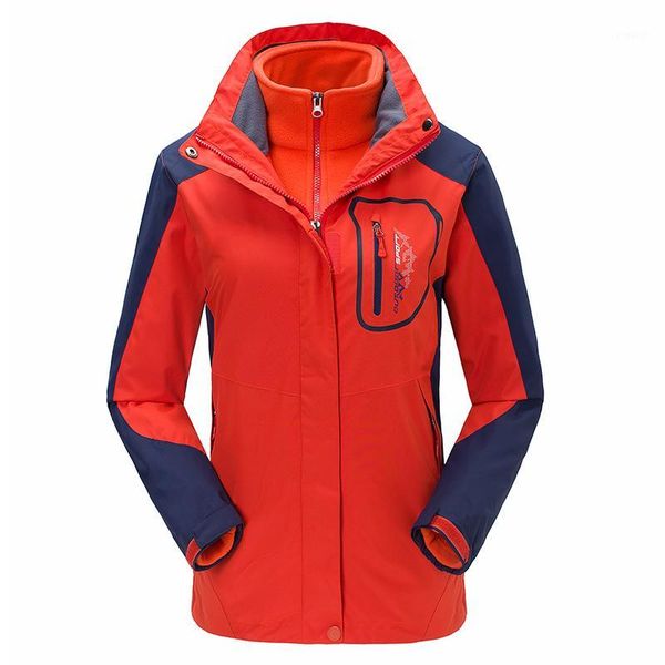 Outdoor Jackets&Hoodies Mountainskin Women Spring Autumn Hiking Jackets Waterproof Windbreaker Climbing Camping Rain Womens Coat1