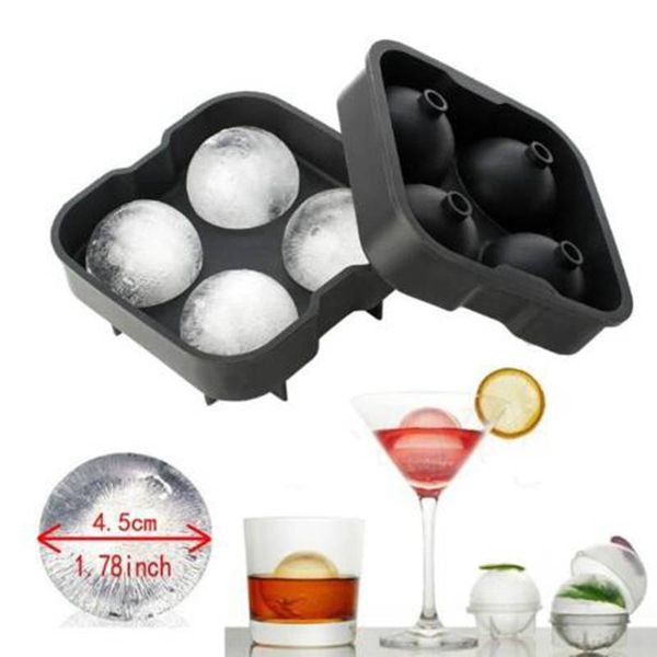 ice Cube Ball Maker Mold Mould Brick Round Bar Accessiories High Quality Random Color Ice Mold Kitchen Tools