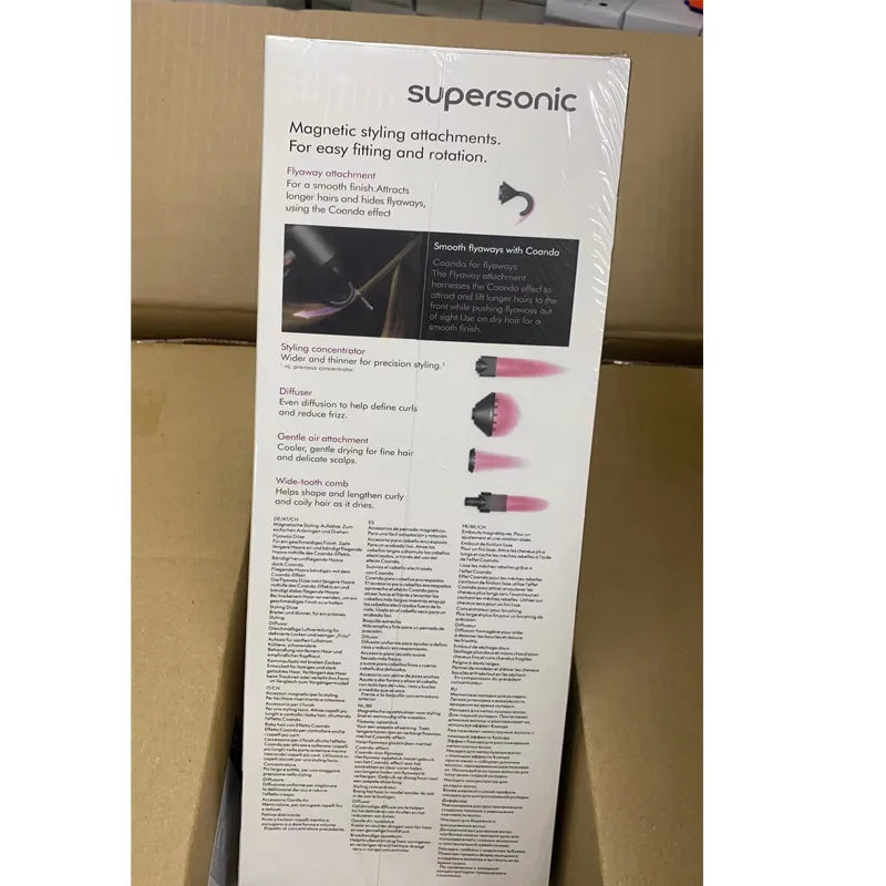 Electric Hair Dryer Negative Ionic Professional Salon Home Blow Powerful Travel Homeuse Cold hot Wind With Box