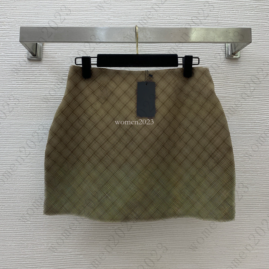 women designer skirt brand dress fashion logo skirts casual skirts vacation Jacquard diamond dress women daily outfit skirt Jul 01