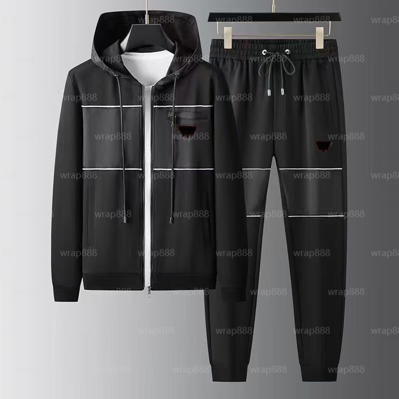 Men&#039;s Sportswear Hoodies Sweatpants Designer Luxury Clothing Casual Long Sleeve Two-Piece Suit Couples Sportswear Everyday Casual Jogging Men&#