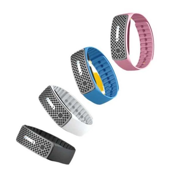 NEWEST Ultrasonic Body Shape Wristband Smart Magnetic Lymphatic Detox Bracelet Heart Rate Fitness Pedometer Wristbands Y240817