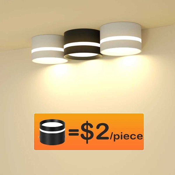 Surface mounted LED tube light ceiling spotlight 5W 10W 15W tube light for indoor spotlight 220V lamp kitchen CL240830