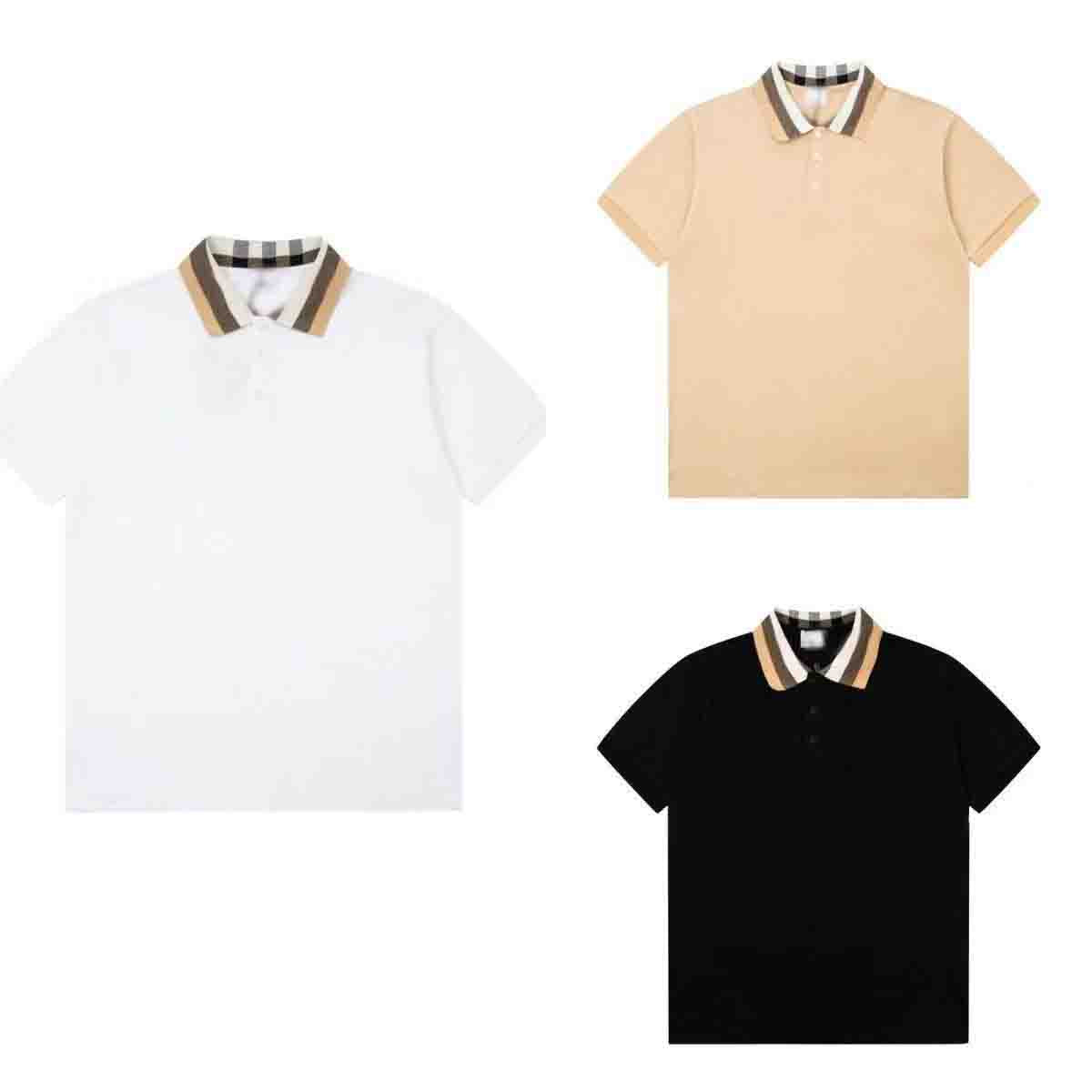 Designer Mens T-shirt Mens Polo Shirt Fashion Men&#039;s T-shirt Luxury Polo Collar Breathable Top Summer Business Shirt Asian size M--4XL