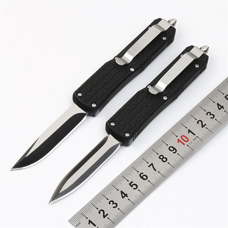 Small D07 Hifinder Mini 70 Folding knife Monolithic CNC Aluminium handle Survival EDC camping hunting outdoor kitchen Tool Key Utility knife