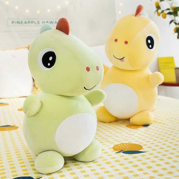 Plush Dolls 25CM Cute Colorful Dinosaur Plush Toy Doll Dinosaur Doll Children Sleeping Pillow Birthday Gift Stuffed Animal Patung Dolls z241