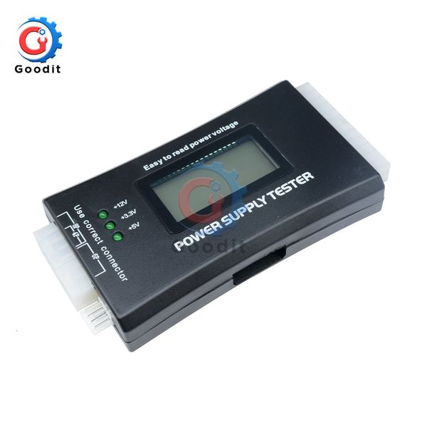 wholesale Other Electrical Instruments Digital Display PC Computer 20-24 Pin LCD Check Quick Bank Supply Power Measuring Diagnostic Tester T