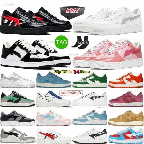 Designer Shoes SK8 Sta sneakers Stas SK8 sneaker Trainers Black Line Camo White Combo Pink Grey Orange Camouflage Skateboarding Nostalgic Me