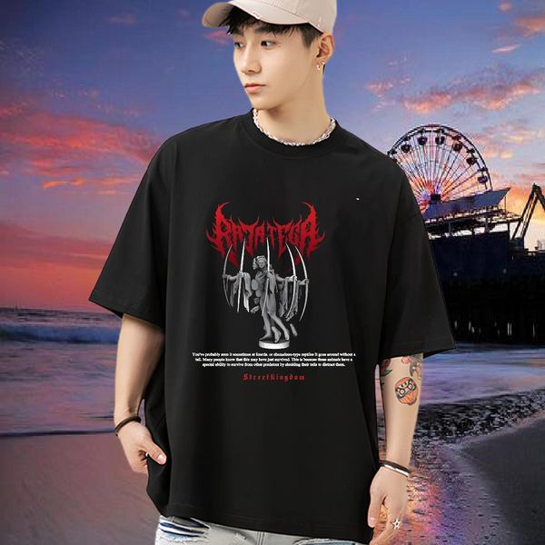 Comfortable T Shirts Men Beach Cotton Breathable Soft Men Tops Tees Stylist Cartoon Printing S-3XL Tees Shirts