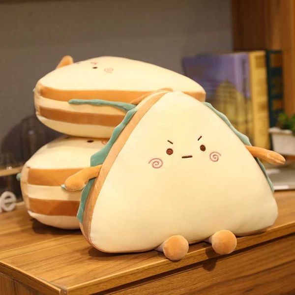 Plush Cushions 1pc 30-40cm Simulation Sand Pillow Plush Toys kaii Stuffed Soft Cake Sofa Cushion Dolls Creative Toys for Children Baby