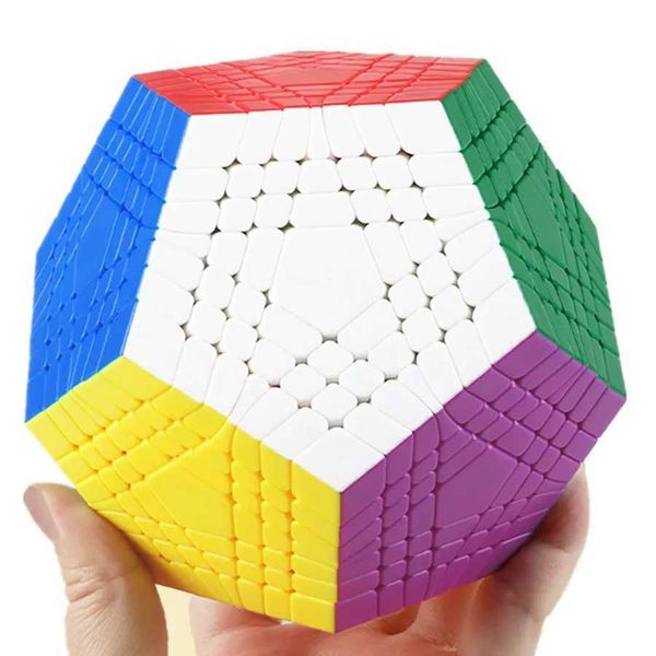 Magic Cubes ShengShou 7x7 Teraminx 7x7 Megaminx Magic Cube Shengshou WuMoFang 7x7x7 Dodecahedron Puzzle Educational Megaminxeds Toys S241219
