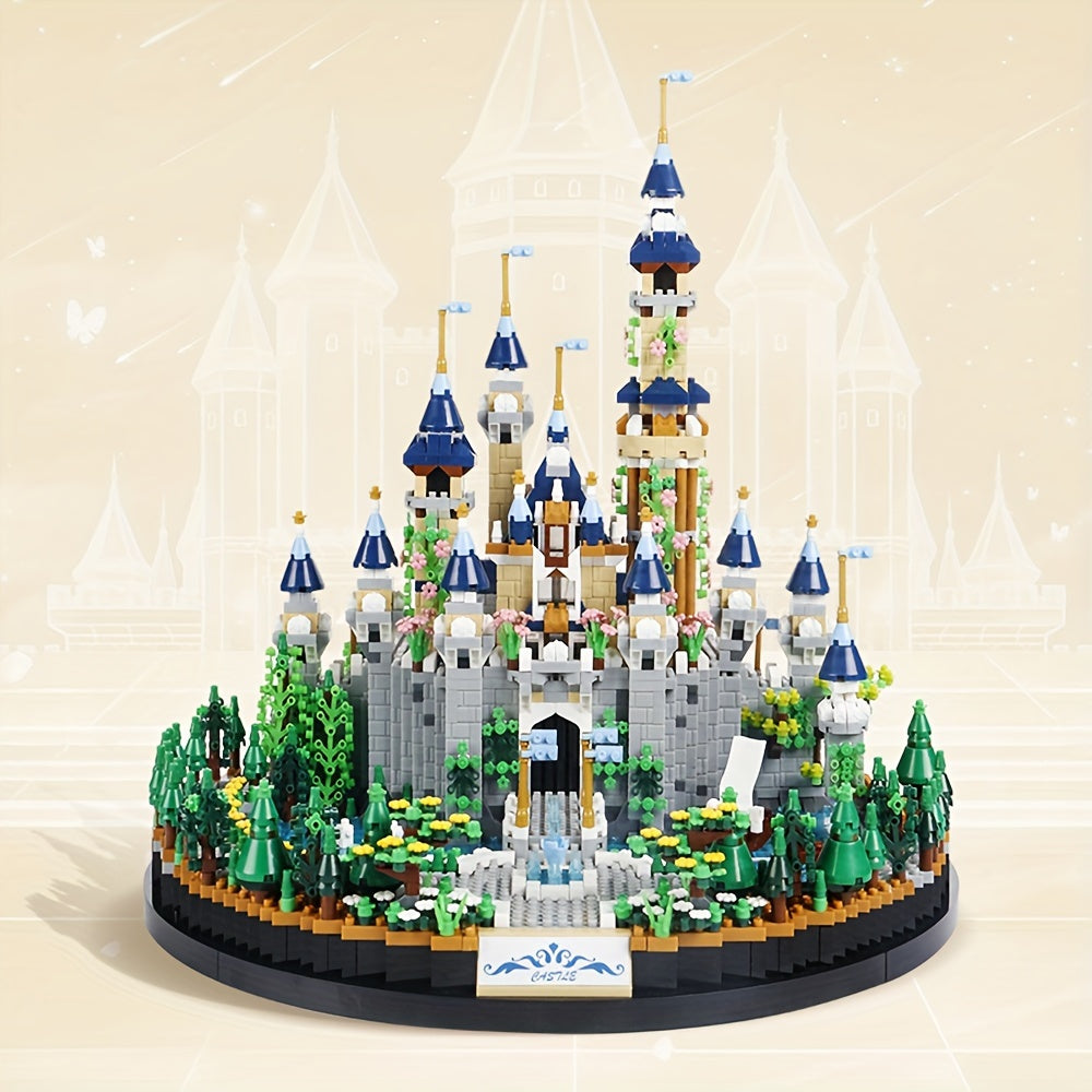 TEMU 3600pcs Princess Castle Building Blocks, Building Toys, Gift Box, Halloween Christmas Thanksgiving, New Year Birthday Gift, Educational Toys,