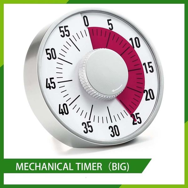 Kitchen Timers Mechanical Countdown Round Timer Kitchen Timer Classroom Visual Timer with Magnet for Teacher Teaching Kids Adult Cooking Off