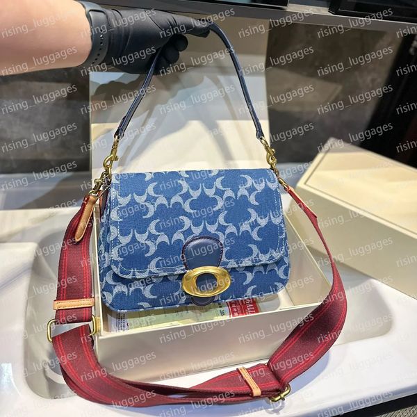 Designer Bag Denim Bags Tabby handbag Tote bag For Women Luxury bag Waist Bag Cross Body All Black Fashion Shoulder Bag Classic Bum Pack Pur