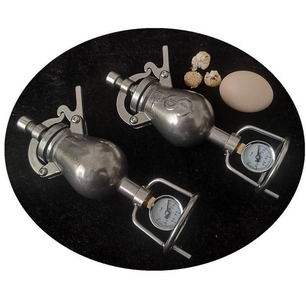 304 Stainless Steel Mini Popcorn Machine Old-Fashioned Net Red Popcorn Stove Grain Amplifier Mini Popcorn Stove