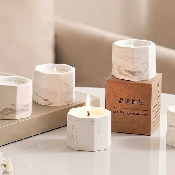 Flameless Aromatherapy Candles Used for Home Bedroom Fragrance Candles Aroma Decoration Candles Valentines Day Gifts W250110