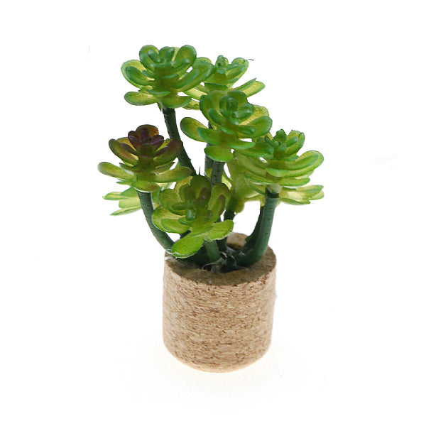 Mini modèle de plante en pot en plastique
