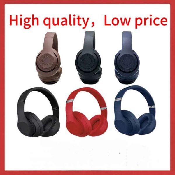 Studio Pro Headsets 3 wireless headphones Earphones Bluetooth Noise cancelg beat headphone sports headset Head Wireless Mic Headset Foldable