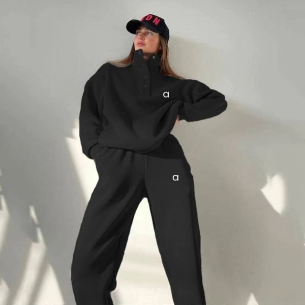 Sports Women Yoga Hooded Sweater Two Piece Set Winter Coat Fitness Sweatshirt Workout Hoodie Long Pants Jogger Suit Gym Tracksuit Autumn and