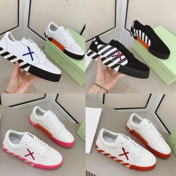 Shoes Designer OW Sneakers Vulcanized Arrows Shoes Women Men Platform Shoe White Lace Up Low Top Mint Green OFF Chunky Sneaker