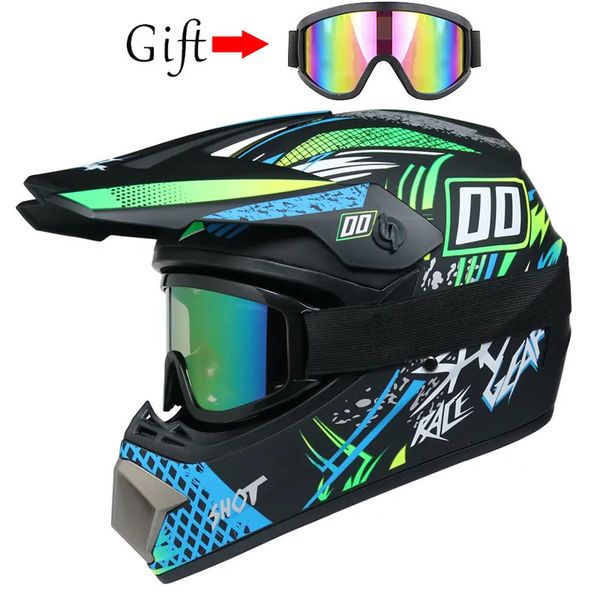 Cycling Helmets Motorcycle helmet children offroad bike downhill AM DH cross capacete motocross casco 231114