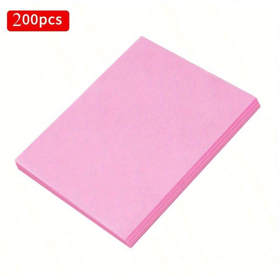 TEMU 200pcs Nail Art Dust Collector Filter Paper - Ultra-thin, Dustproof Accessories For Manicure Machines & Vacuum Cleaners, Ideal For Nail Studio ,