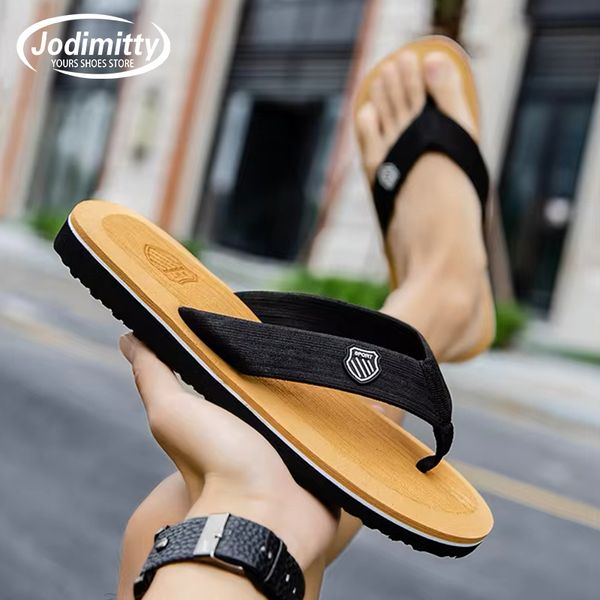 Hot Sale Shoes Men Slides Summer Men Flip Flops High Quality Beach Sandals Anti-Slip Zapatos Hombre Casual Shoes Man Slippers