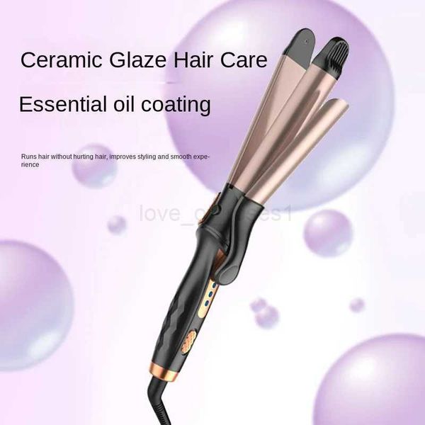 2 in 1 Hair Straightener And Curler Twist Straightening Curling Iron Professional Negative Ion Fast Heating StylingM240709