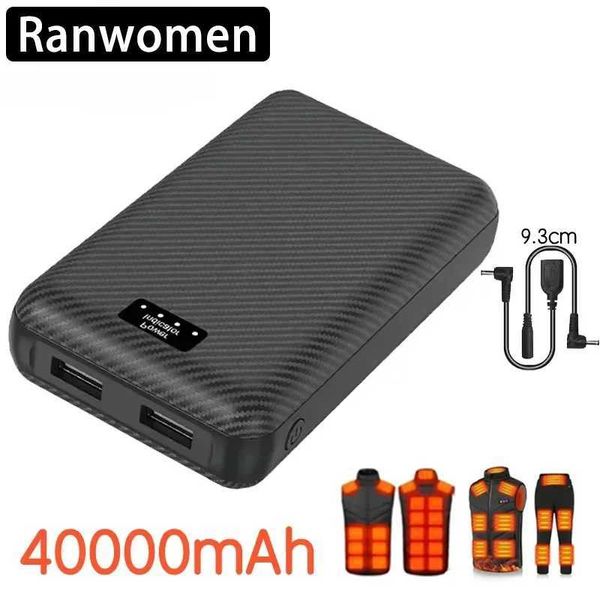Powerbank 40000mAh DC Heating Portable Mobile Power ply for Heating Vest Jacket Gloves Electric Heating Equipment Power BankXJ241218