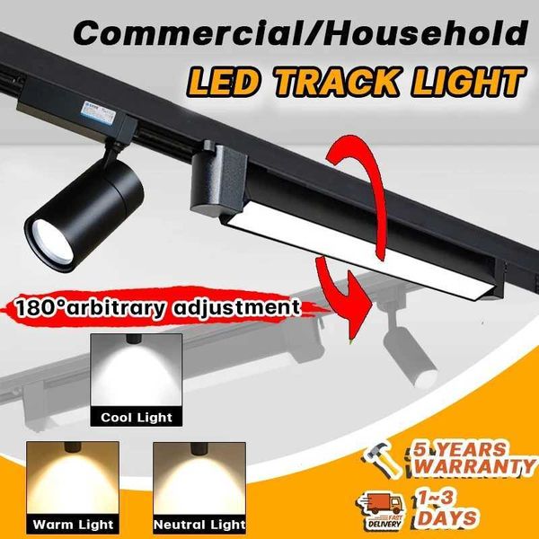 Led Track Light Set 85-264v Led Magnetic Track Lamp 20W 30w Track Spotlight Lighting Fixture for Home Decoration Clothing StoreCL240730