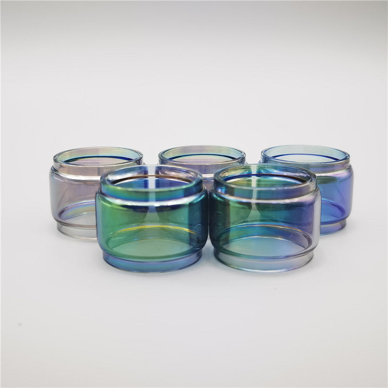 FATUBE Semirainbow Bubble Shot GLASS Cup TUBE for Zeus X RTA 4.5ml-Zeus X Mesh RTA 4.5ml-Dual 5.5ml-Z SUB-OHM TANK 5ml-Aegis Legend 2 5.5ml-L200-Aeg