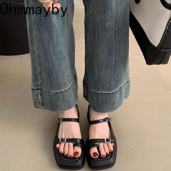 2024 Summer Platform Women Slipper Fashion Clip Toe Slip On Wedges Heel Slides Ladies Elegant Beach Sandal Shoes 36b77