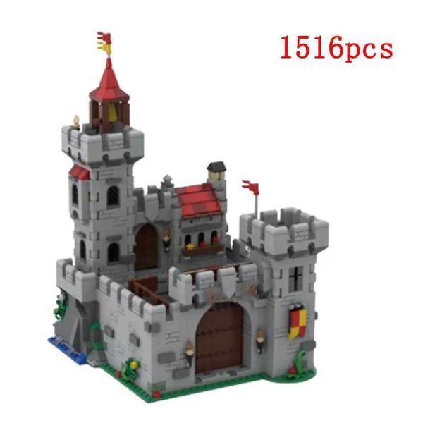 Blocks Spot MOC-159182 Small Particle Assembly Medieval Castle Construction Toy Creative Puzzle Model DIY Construction Childrens Gift Z25011
