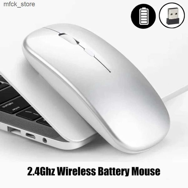 2.4Ghz Wireless Gaming Single Mode Battery Mouse With USB Receiver For PC Laptop Notebook Adjustable DPI Home Office Mice J241220