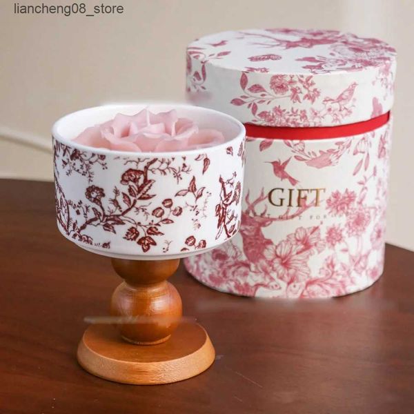Scented Candle Candle Jar Set Candles Home Decoration Camellia Scented Candle Bedroom Wedding Decorations Birthday Gift Wedding Companion Gi