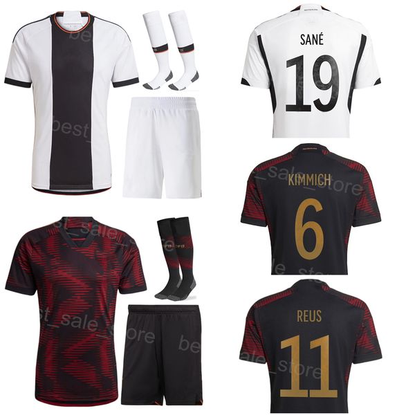 Men Youth Qatar WERNER Soccer Jerseys GINTER MULLER GNABRY GUNDOGAN KROOS GORETZKA NEUER GOSENS VOLLAND KIMMICH RUDIGER Football Kits Nation