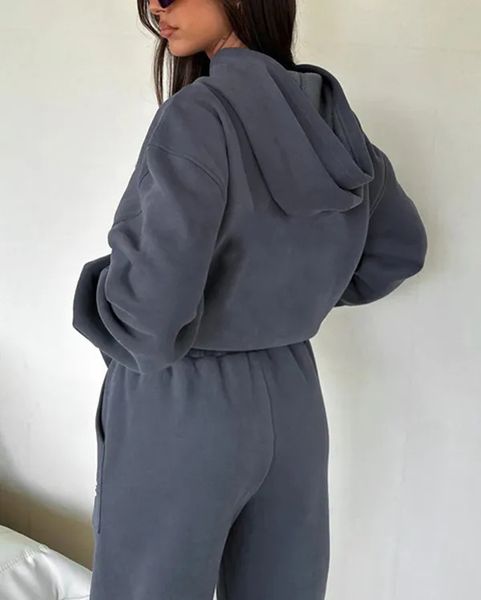 2025 Designer Tracksuit Womens Hoodies set Women Outfits hoodies clothes clothing set Long Sleeved Hooded Tracksuits Pullover Sporty Pants