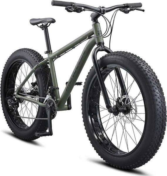 Bikes Argus ST Trail Fat Tire Mountain Bike for Adult Youth Men Women 26-Inch Wheels Mechanical Disc Brakes Steel or Frame H241102