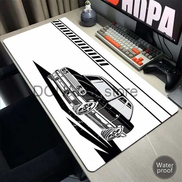 Wrist Rests HD Print Sports Car Gaming Pad XXL Computer Mousepad Large Mouse Mat Gamer Rubber Waterproof Carpet Keyboard Pads 100x55cm J2312