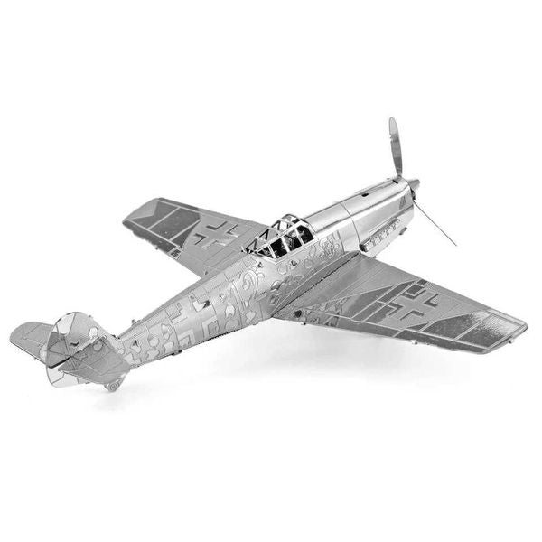 3D Puzzles BF-109 3D Metal Puzzle Model Kits DIY Laser Cut Puzzles Jigsaw Toy For Children